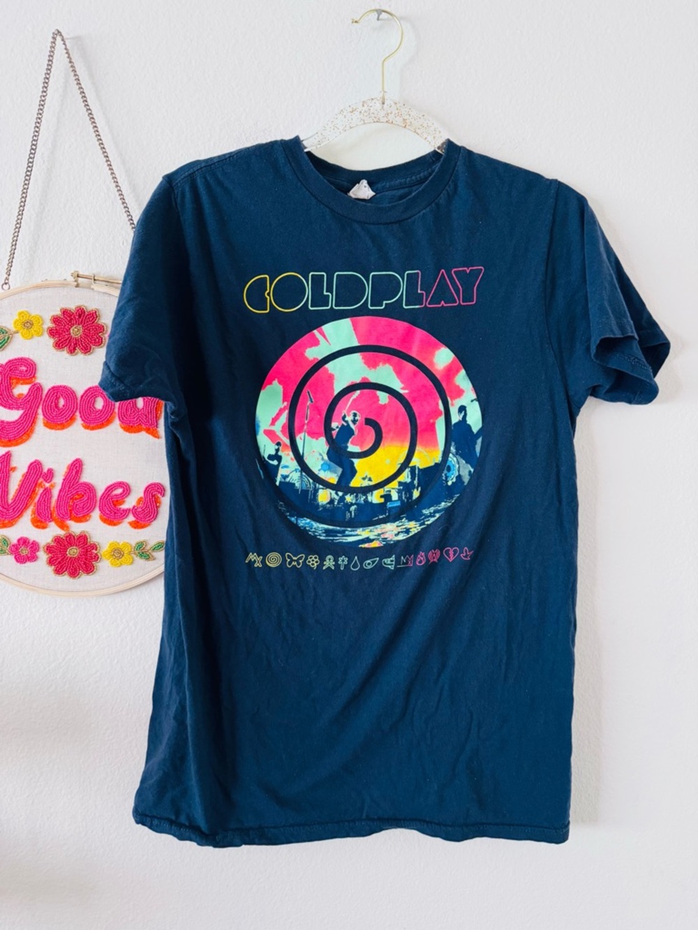 Coldplay Mylo Lyxoto 2012 concert tee